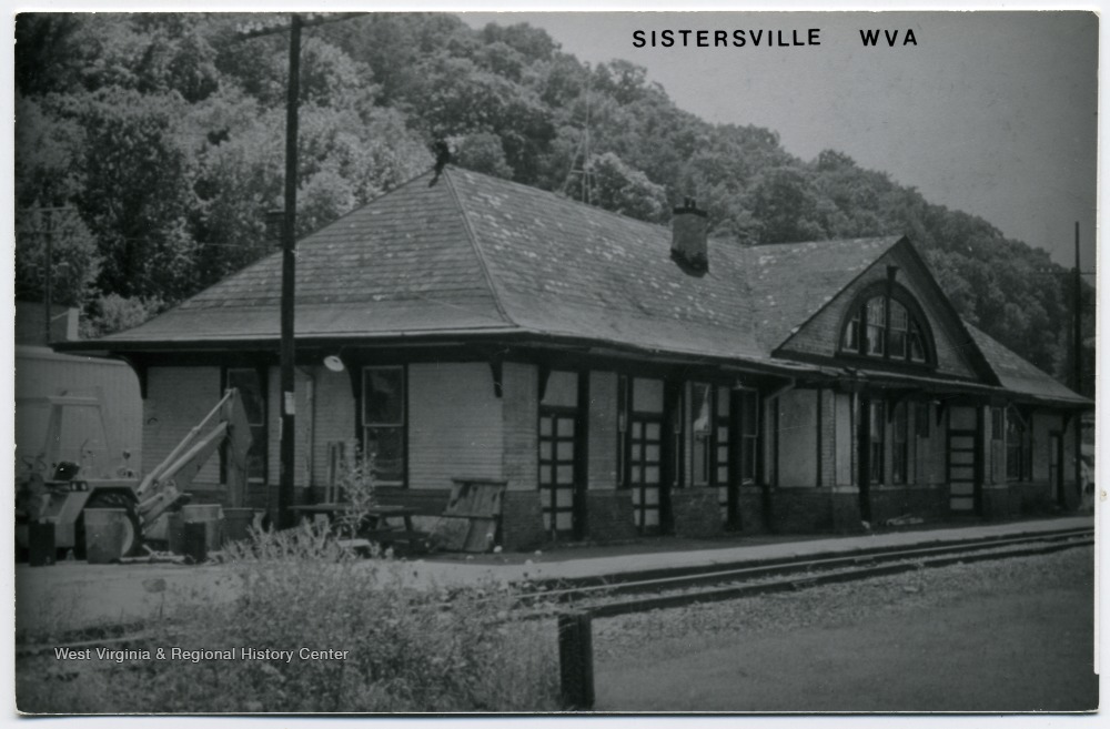 Railroad Depot, Sistersville, W. Va. West Virginia History OnView