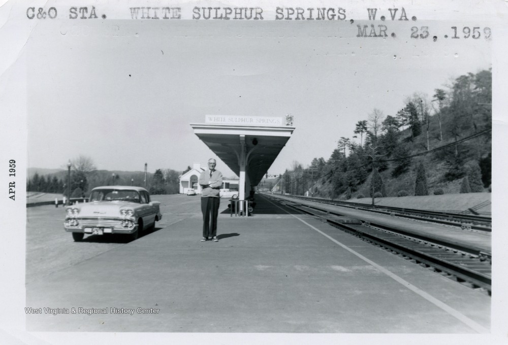 Chesapeake and Ohio Railroad Depot, White Sulphur Springs, W. Va