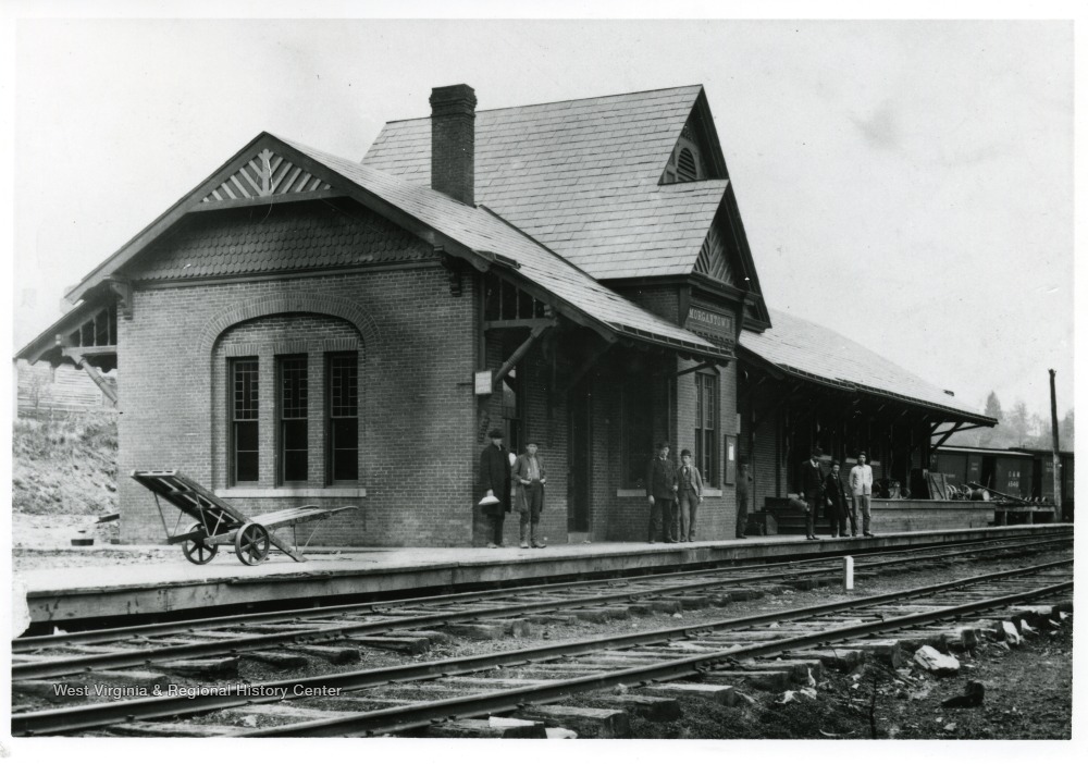 Baltimore and Ohio Railroad Depot, W. Va. West Virginia