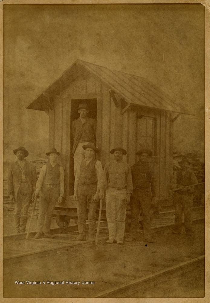 Railroad Track Crew West Virginia History OnView WVU Libraries
