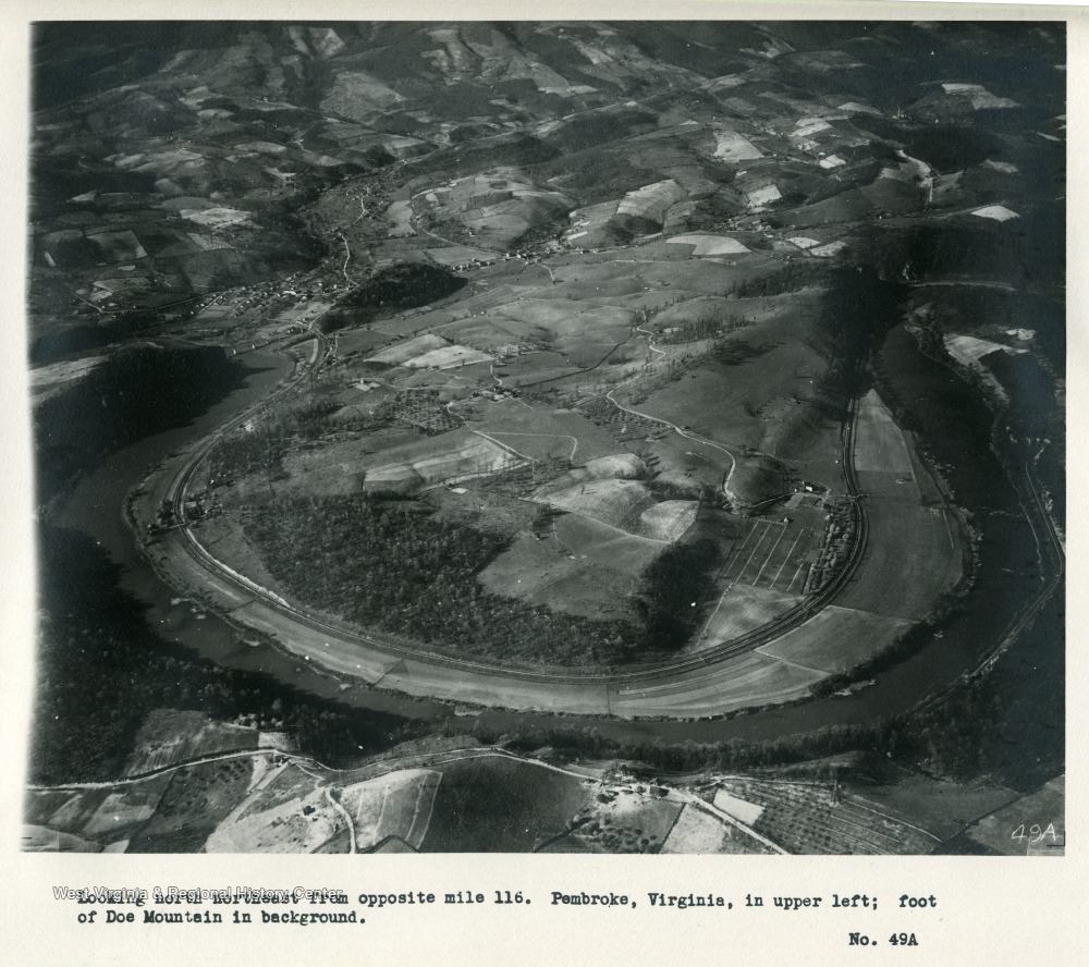 New River Near Pembroke, Virginia West Virginia History OnView WVU
