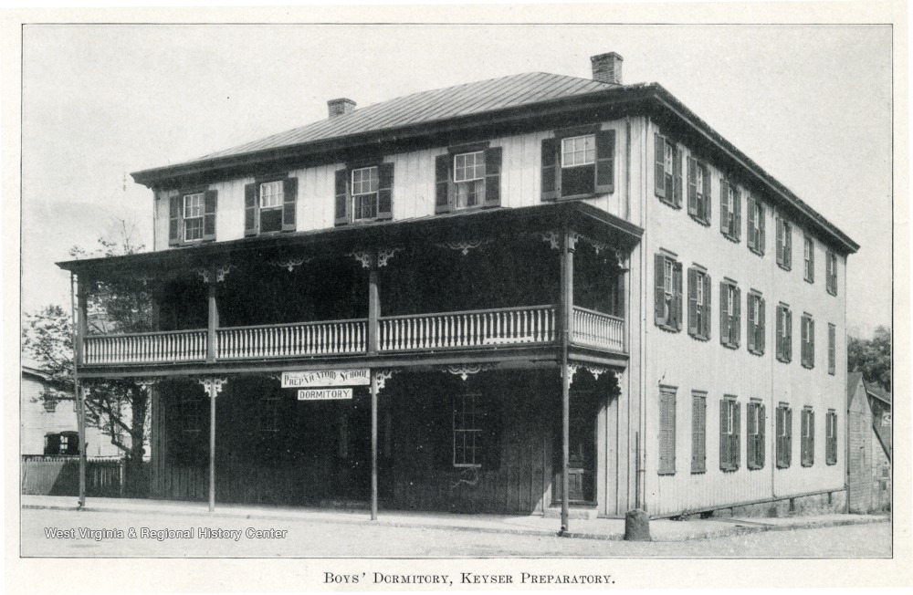 Boy's Dormitory, Keyser Preparatory, Keyser, Mineral County, W. Va