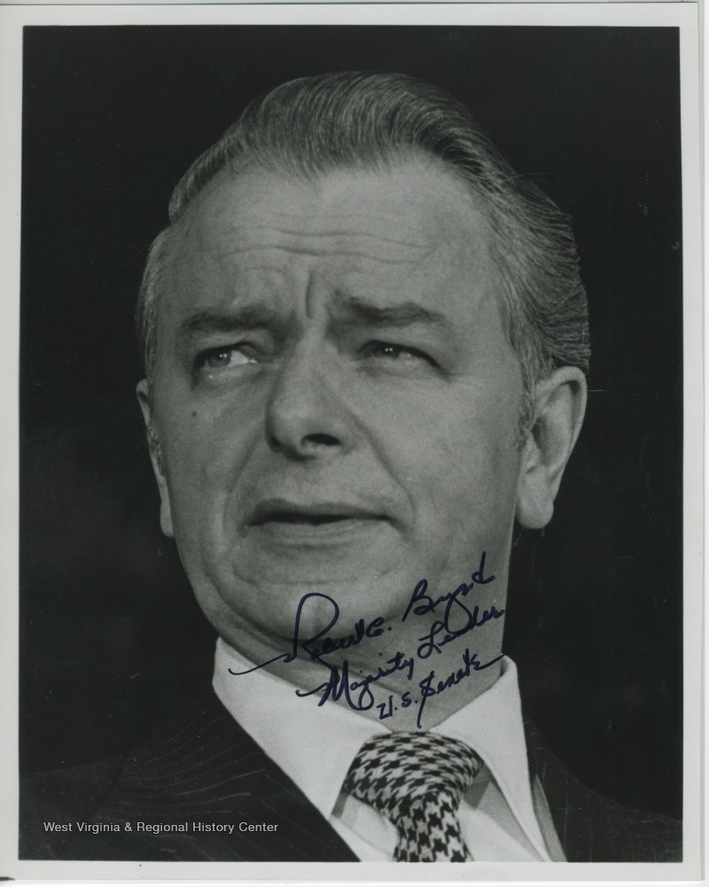 Signed Portrait of Senator Robert C. Byrd West Virginia History