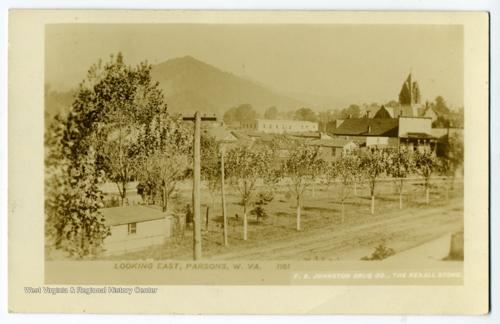 Looking East, Parsons, W. Va. West Virginia History OnView WVU