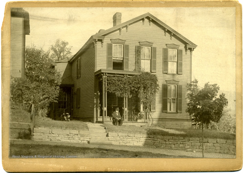 Gov. Francis H. Pierpont and the Old House at Fairmont, W. Va. West
