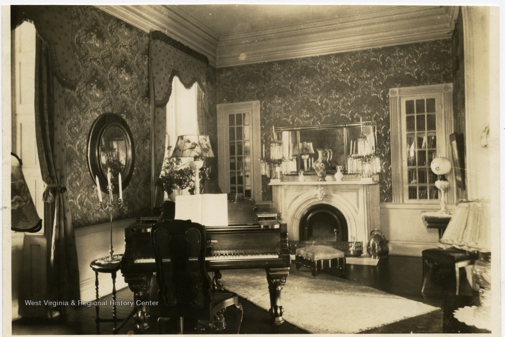 Front Parlor of the Gallatin House at Friendship Hill near Point Marion