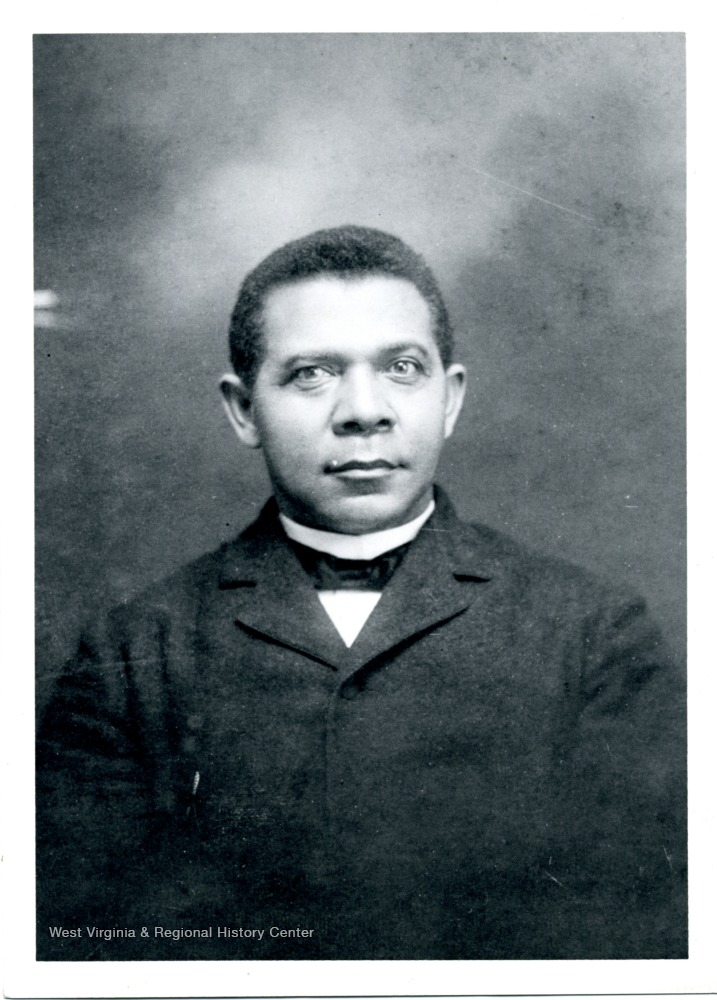 Portrait of Booker T. Washington West Virginia History OnView WVU