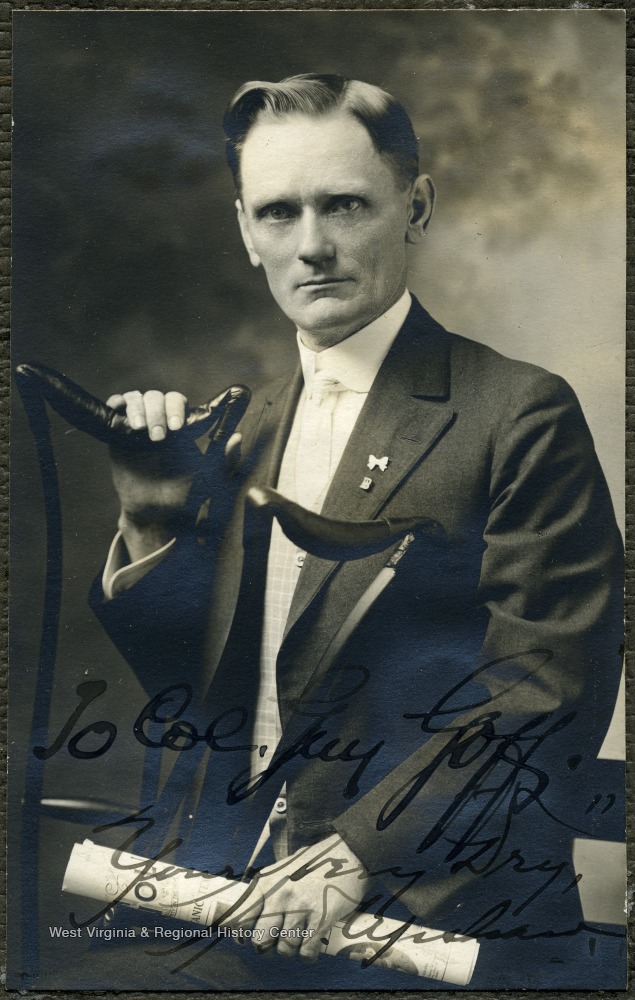 Senator William D. Upshaw, West Virginia History OnView WVU