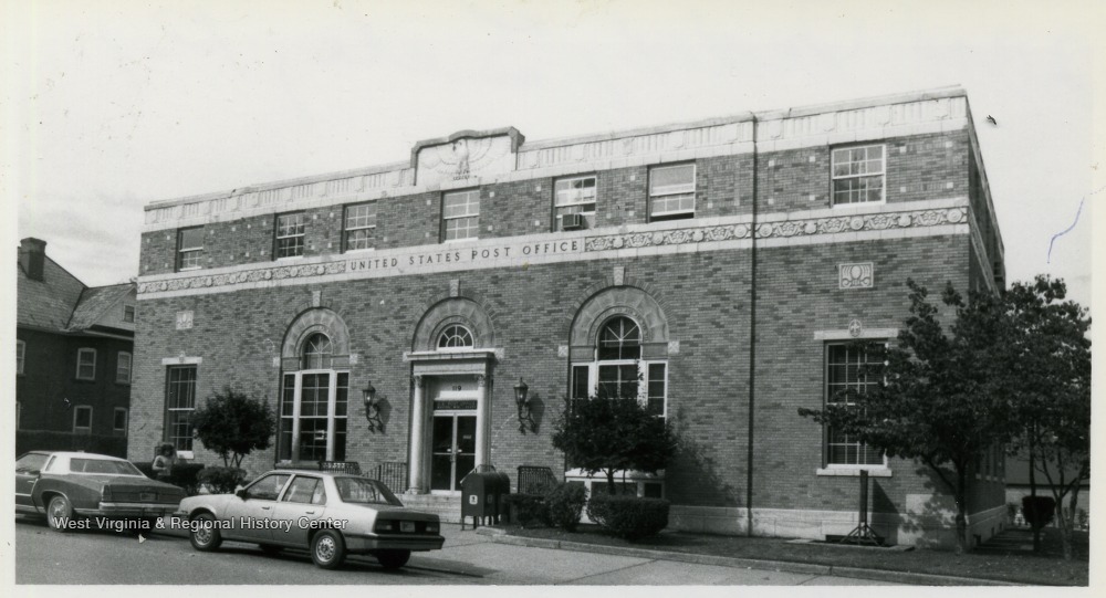 Post Office in Weston, W. Va. West Virginia History OnView WVU