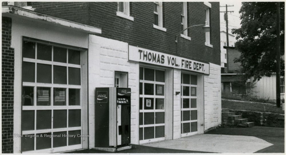 Thomas Volunteer Fire Department in Tucker County, W. Va. West