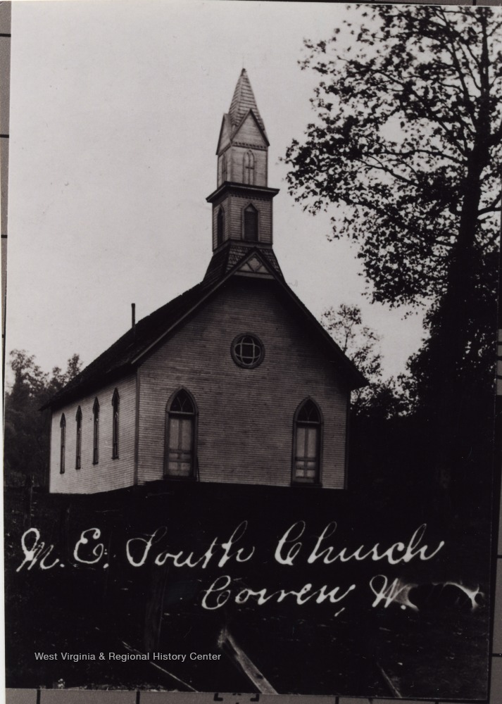 M. E. South Methodist Church, Cowen W. Va. West Virginia History
