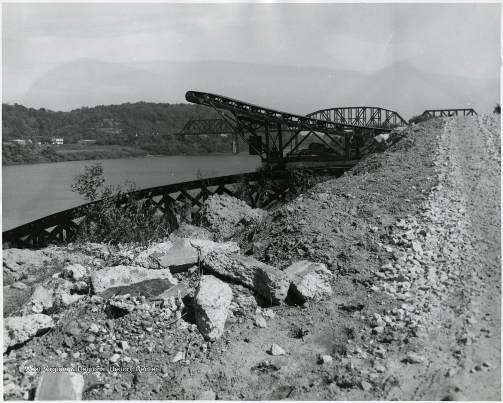 View of Kenova Harbor, Island Creek Coal Company West Virginia