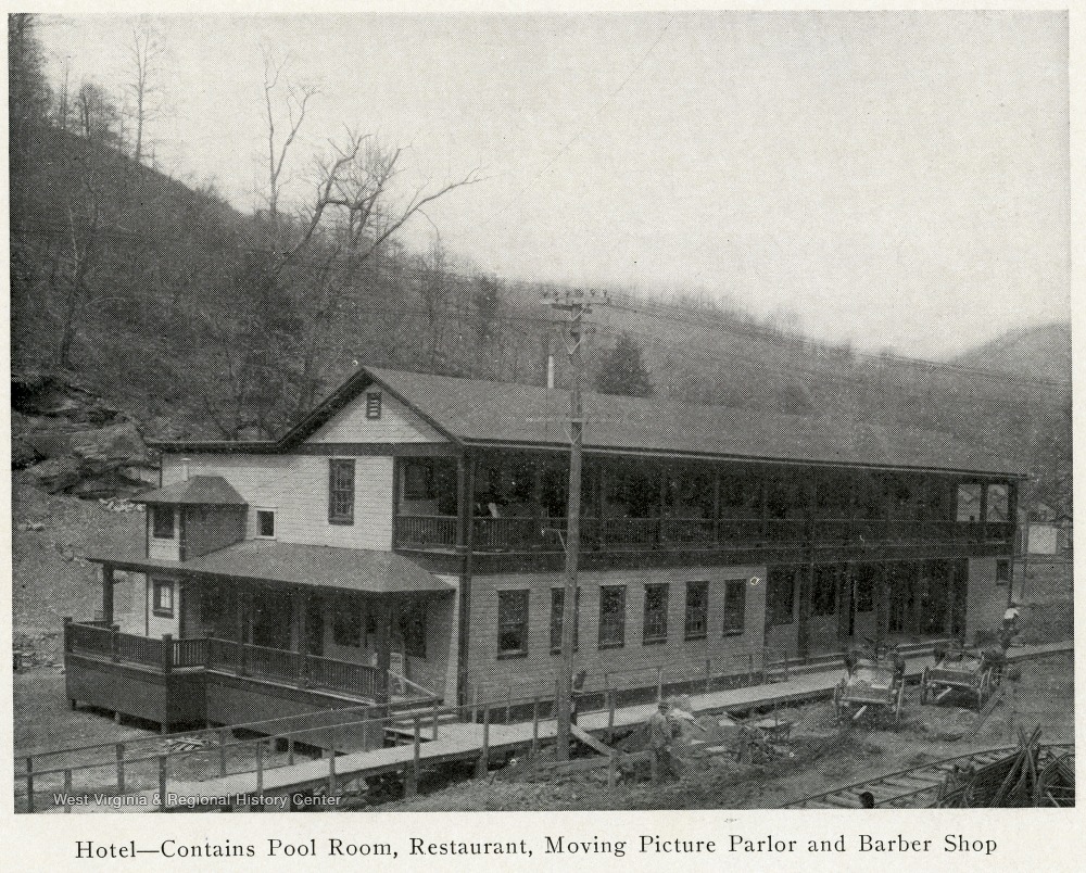View of Hotel on Mining Property, Elk Horn Mining Corporation, Eastern