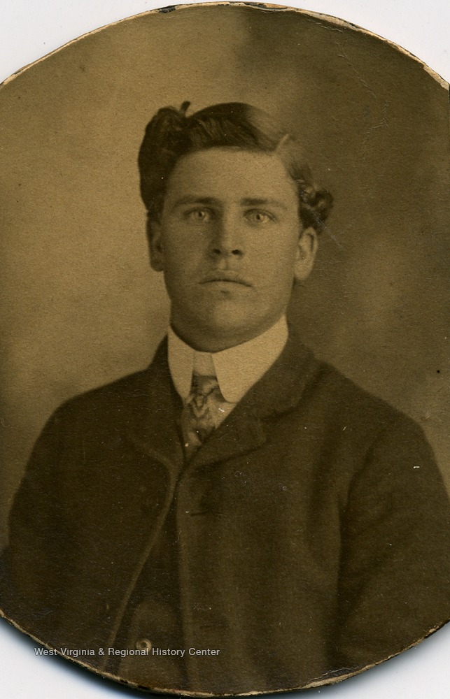 Portrait of A. Calvin Harvey of Raleigh County, W. Va. West Virginia