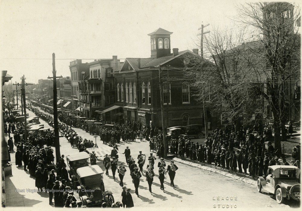 School Children in American Legion Parade, Charles Town, W. Va. West