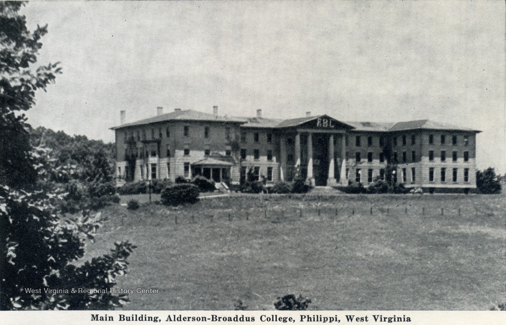 Main Building, Alderson Broaddus College, Philippi, West Virginia