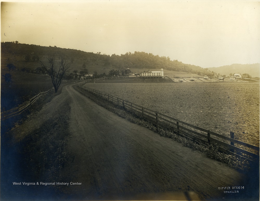 Panoramic View of Farm at Moundsville Penitentiary, Moundsville, W. Va