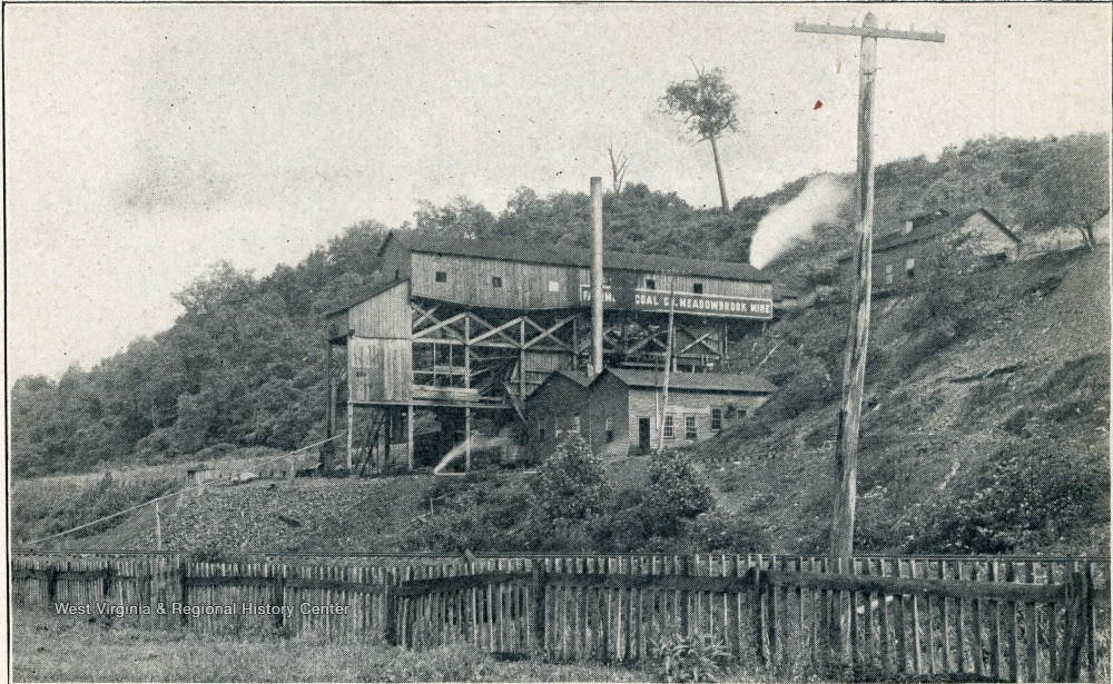 Meadowbrook Mine, Fairmont Coal Company, Marion County, W. Va. West Virginia History OnView