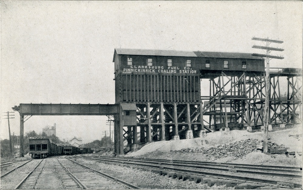 Pinnickinnick Coaling Station, Clarksburg Fuel Company, Harrison County, W. Va. West Virginia