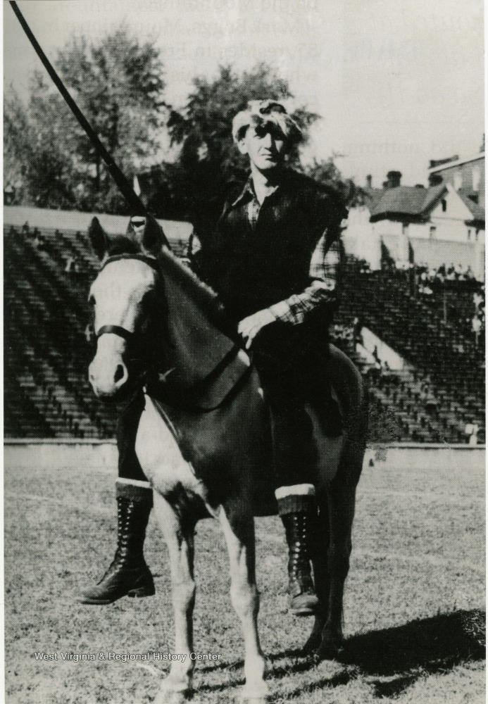 Mountaineer Mascot, Boyd 'Slim' Arnold, West Virginia University