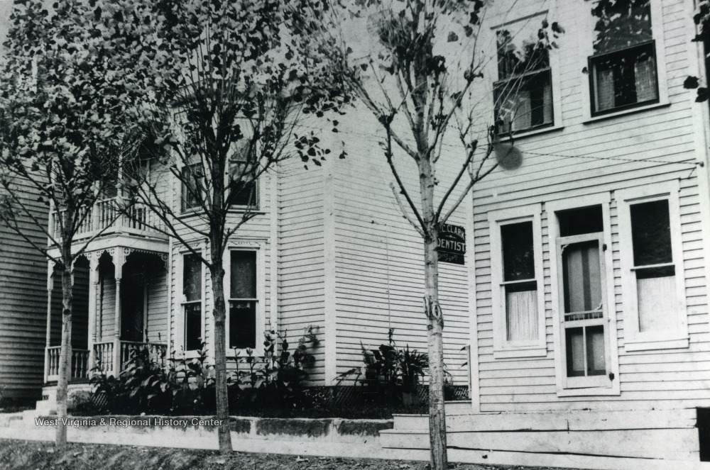 Home of Dr. David Clark, Blacksville, W. Va. West Virginia History