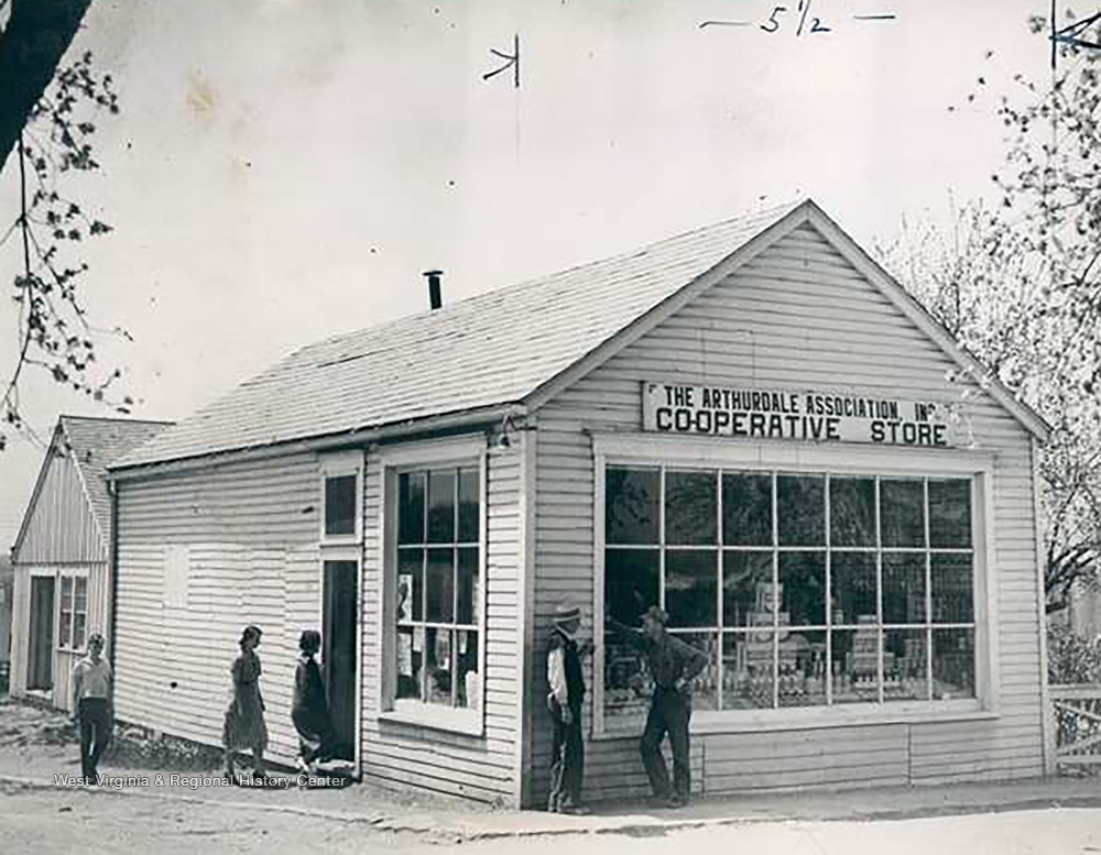 The Arthurdale Association Cooperative Store; Arthurdale, W. Va. West