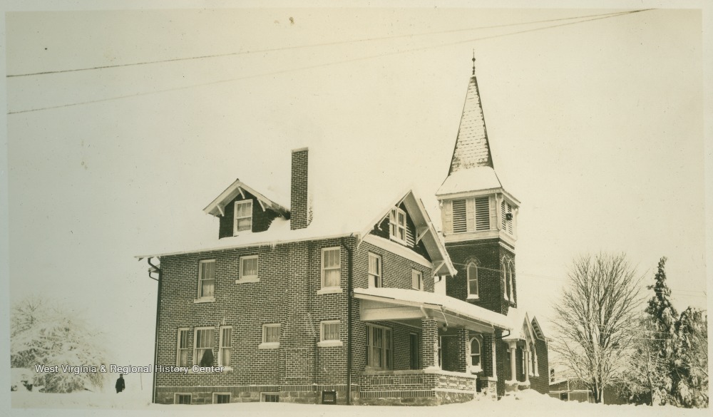 Winter in Reedsville, W. Va. West Virginia History OnView WVU Libraries