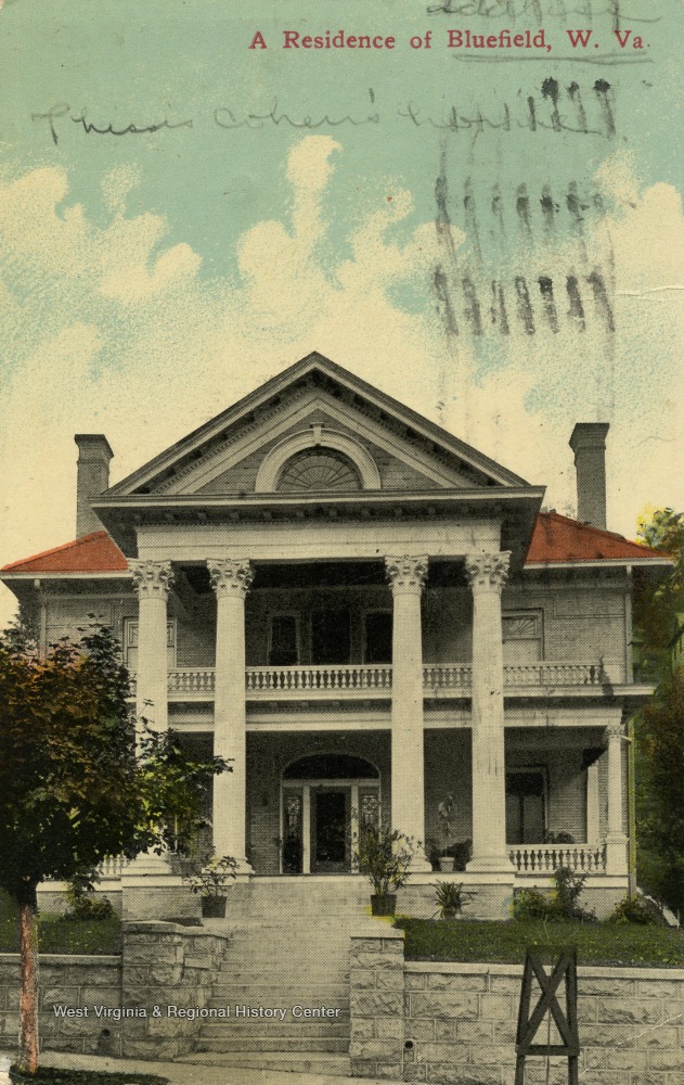 A Residence of Bluefield, W. Va. West Virginia History OnView WVU
