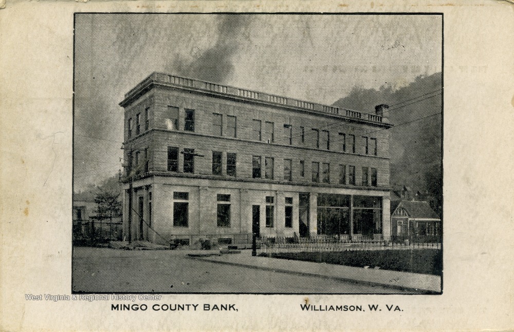 Mingo County Bank; Williamson, W. Va. West Virginia History OnView