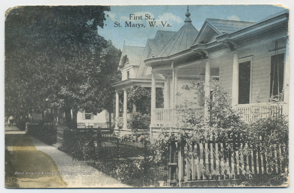 First Street; St. Marys, W. Va. West Virginia History OnView WVU