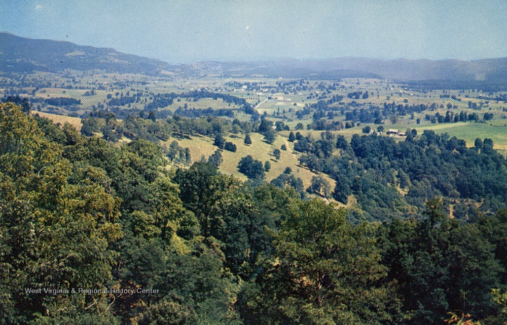 Droop Mountain Overlook, Hillsboro, W. Va. West Virginia History
