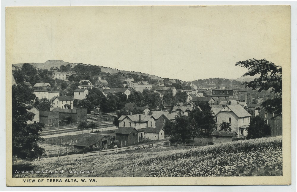 View of Homes, Terra Alta, W. Va. West Virginia History OnView WVU