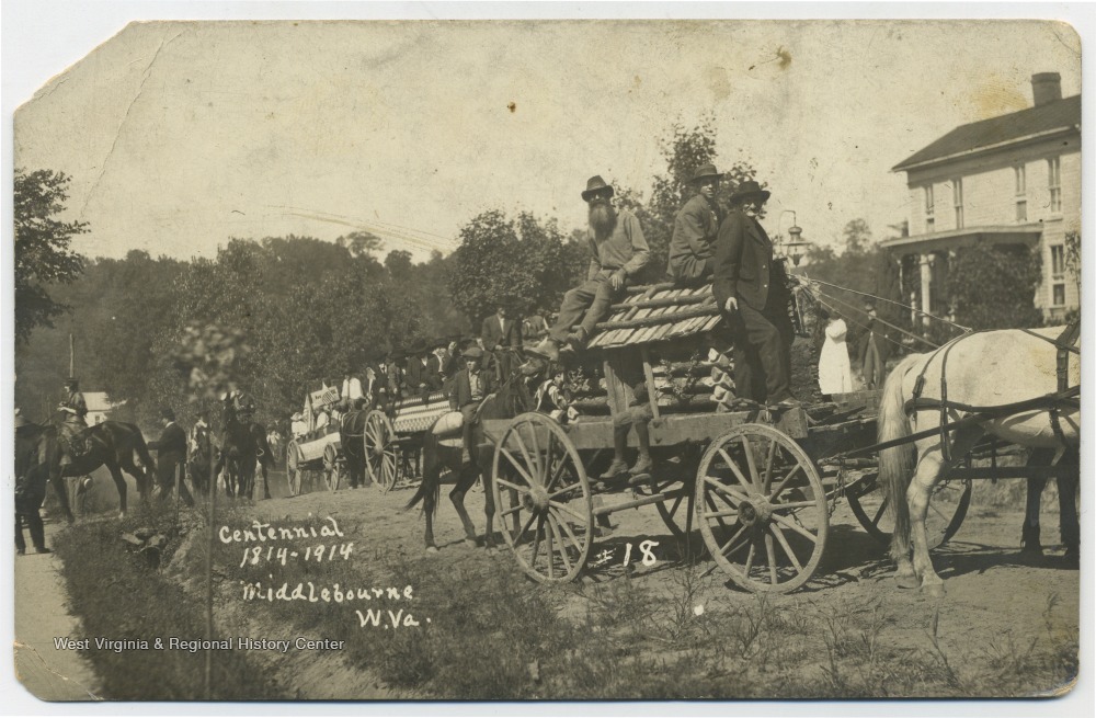 Centennial Celebration, Middlebourne, W. Va. West Virginia History