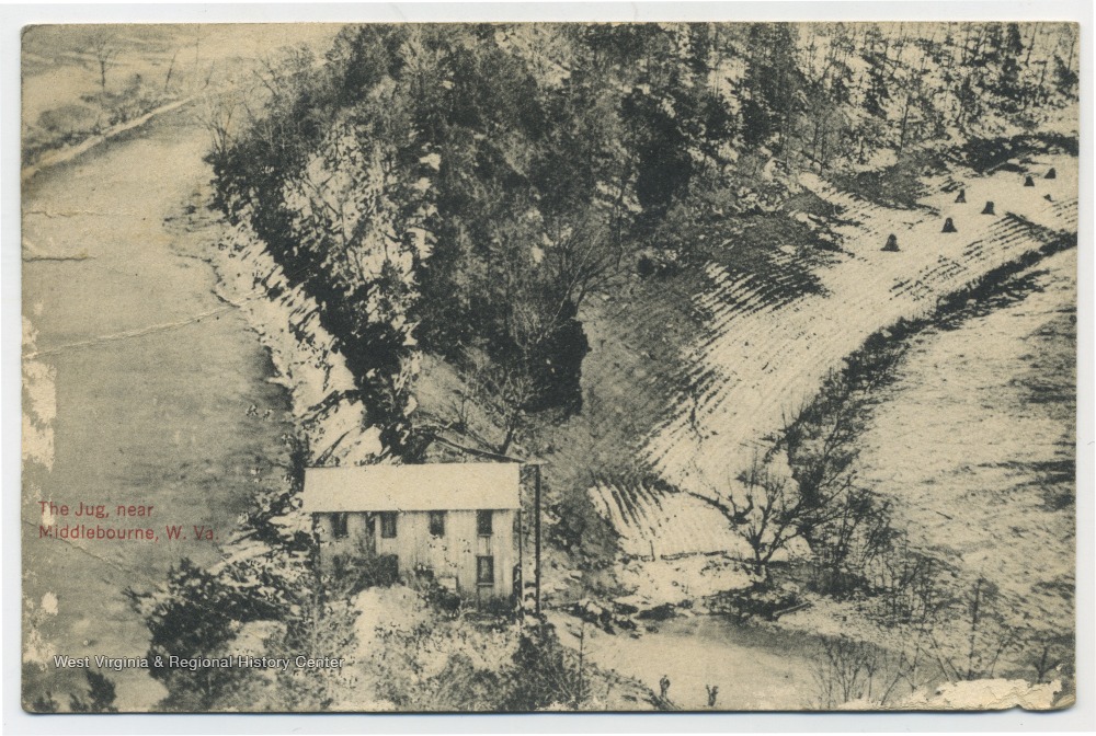 The Jug, Near Middlebourne, W. Va. West Virginia History OnView WVU
