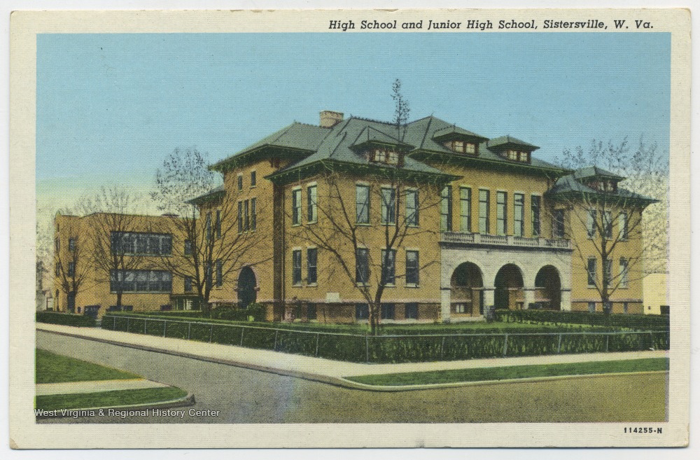 High School and Junior High School, Sistersville, W. Va. West