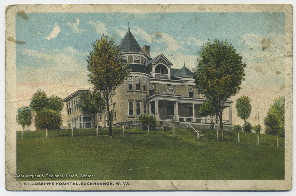 St. Joseph's Hospital, Buckhannon, W. Va. West Virginia History OnView WVU Libraries