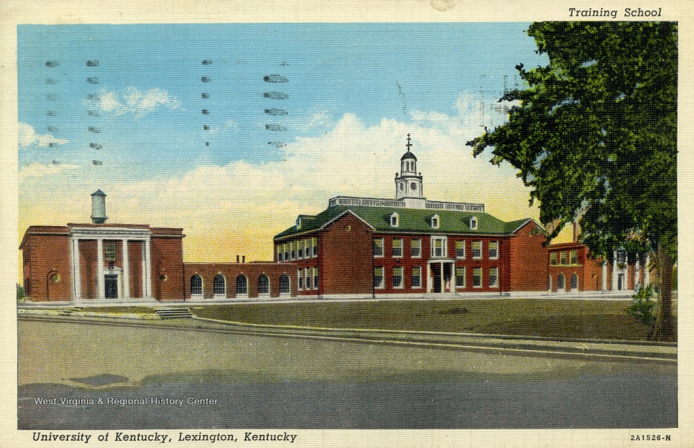 Training School at University of Kentucky, Lexington, Ky. West