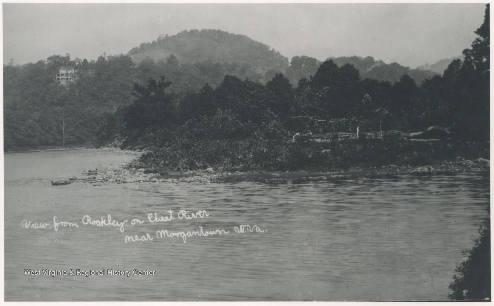 View from Rockley Road on Cheat River, near W. Va. West