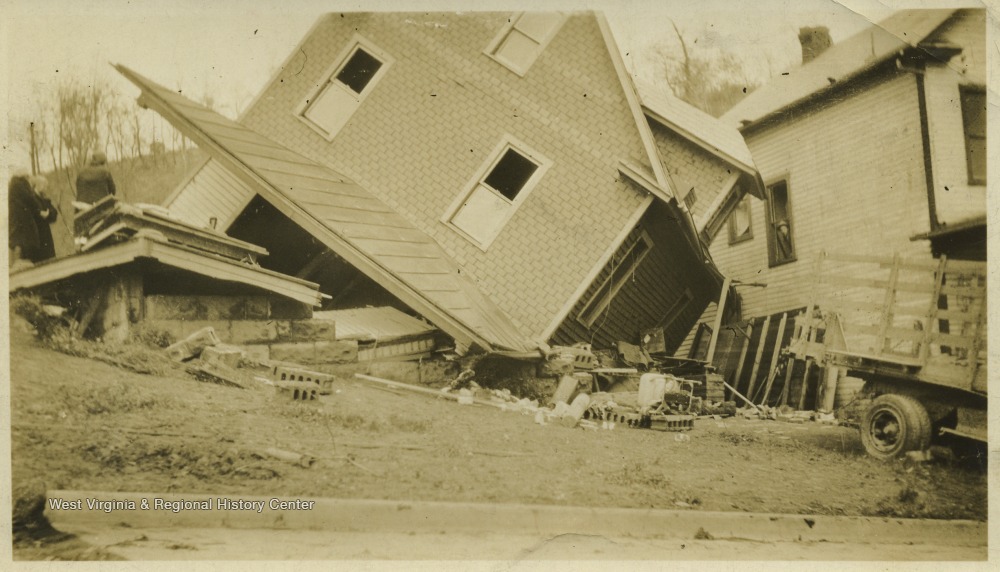 Tornado Damage in W. Va. West Virginia History OnView