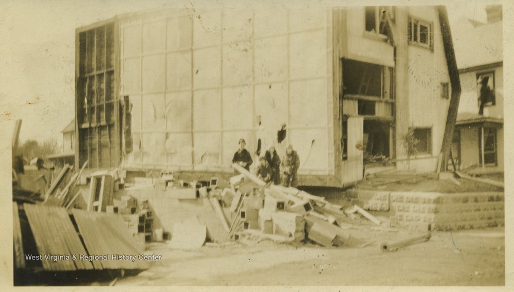 Tornado Damage in W. Va. West Virginia History OnView