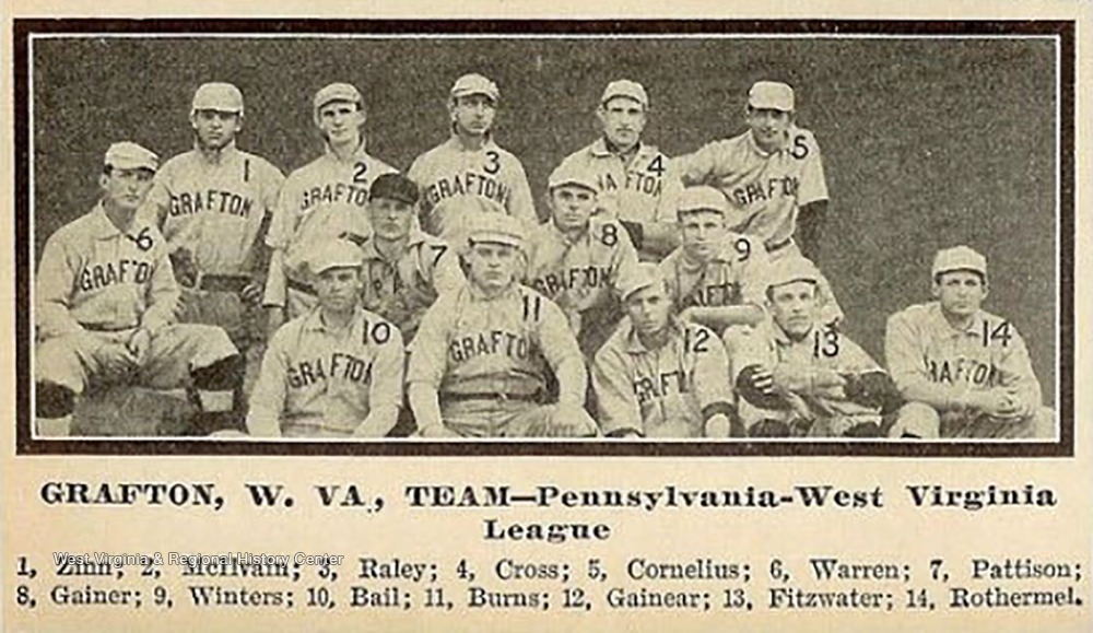 Pennsylvania and West Virginia Minor League Baseball, Grafton Team West Virginia History