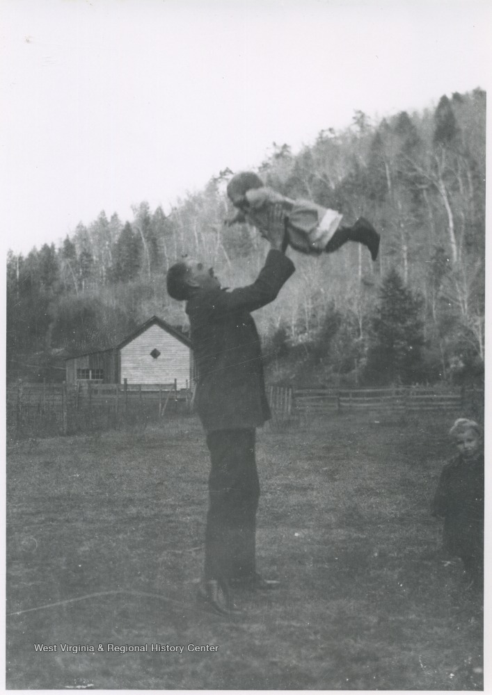 Father and Child, Pineville, W. Va. West Virginia History OnView