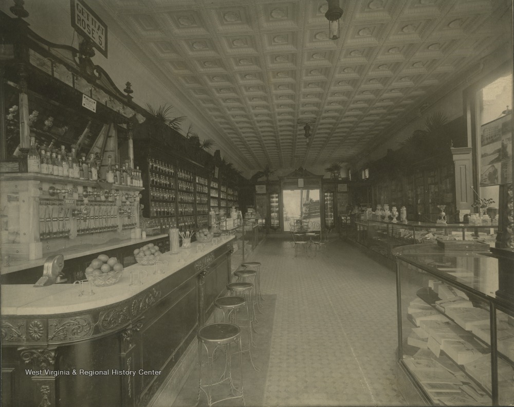 Rose's Drug Store, Hinton, W. Va. West Virginia History OnView WVU Libraries