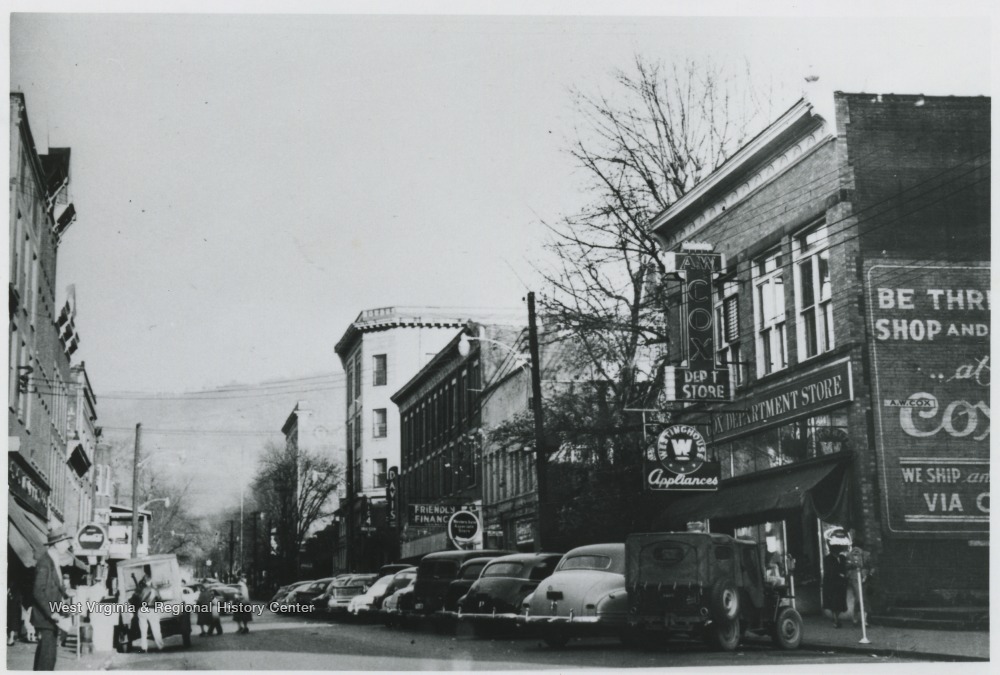 Temple Street, Hinton, W. Va. West Virginia History OnView WVU Libraries