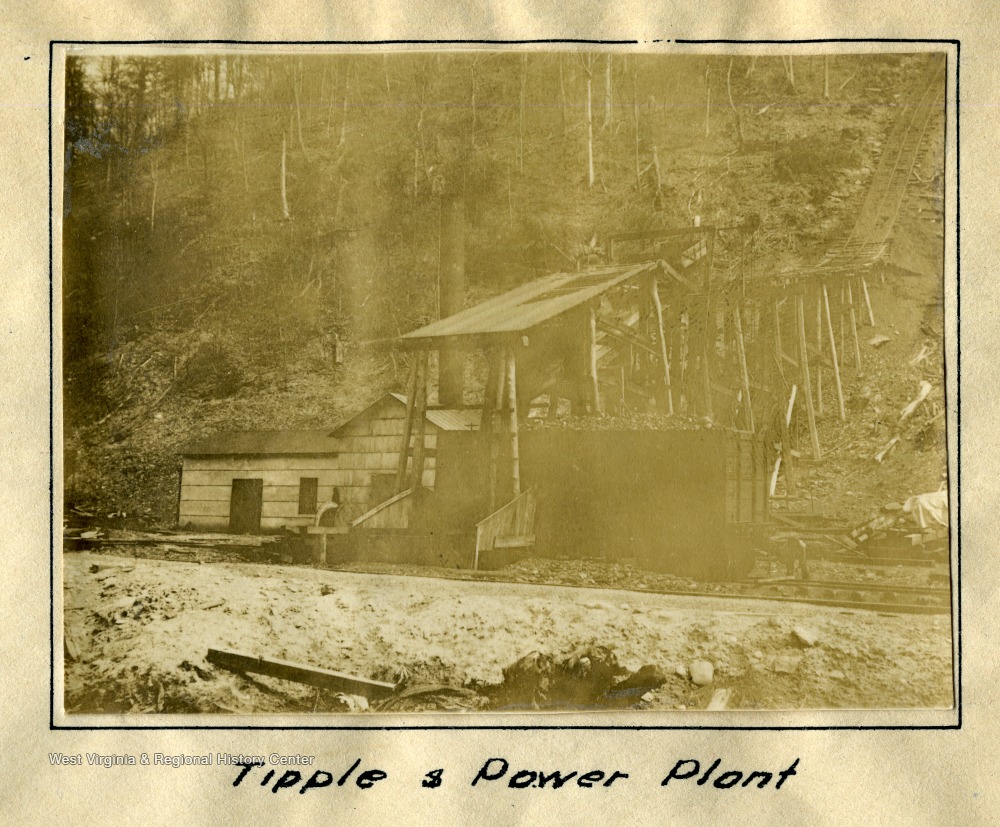 Tipple and Power Plant at Eagle Island Coal Co., Lease No. 6a, Kistler