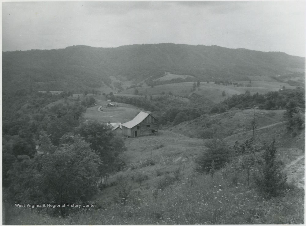 Overlooking the Forest Hill District, Buck, W. Va. West Virginia