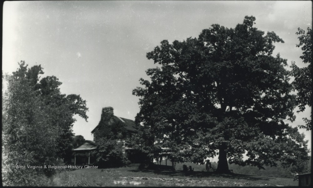 View of David Graham Home, Talcott, W. Va. West Virginia History