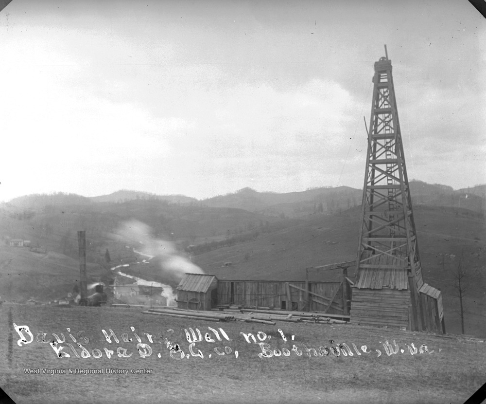 Davis Heirs Well No. 1, Eldora O. & G. Co., Boothsville, W. Va. West