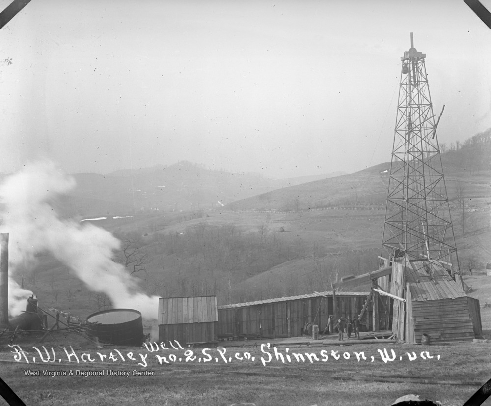 A.W. Hartley Well no. 2 S.P. Co. Shinnston, W. Va. West Virginia