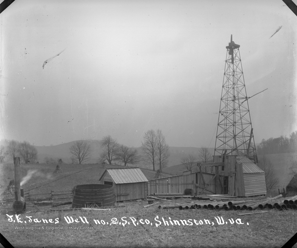 J. E. Janes Well no.2, S.P. Co., Shinnston, W. Va. West Virginia